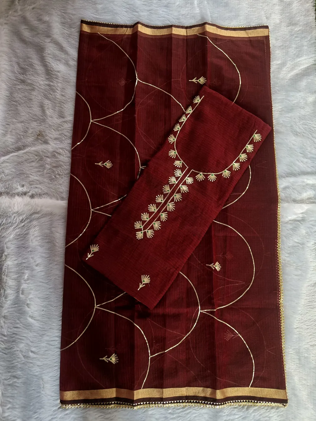 brown kota doria suit